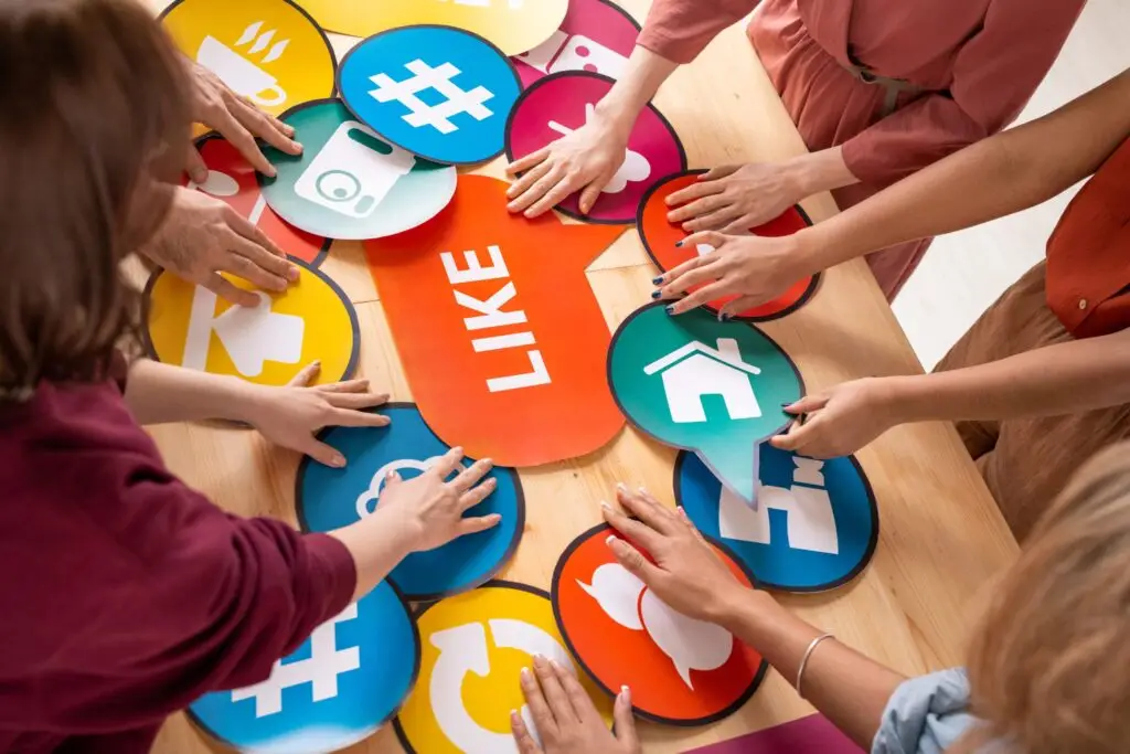 social media for high risk