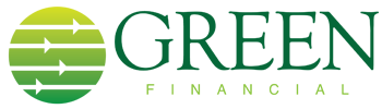 Green financial wide logo